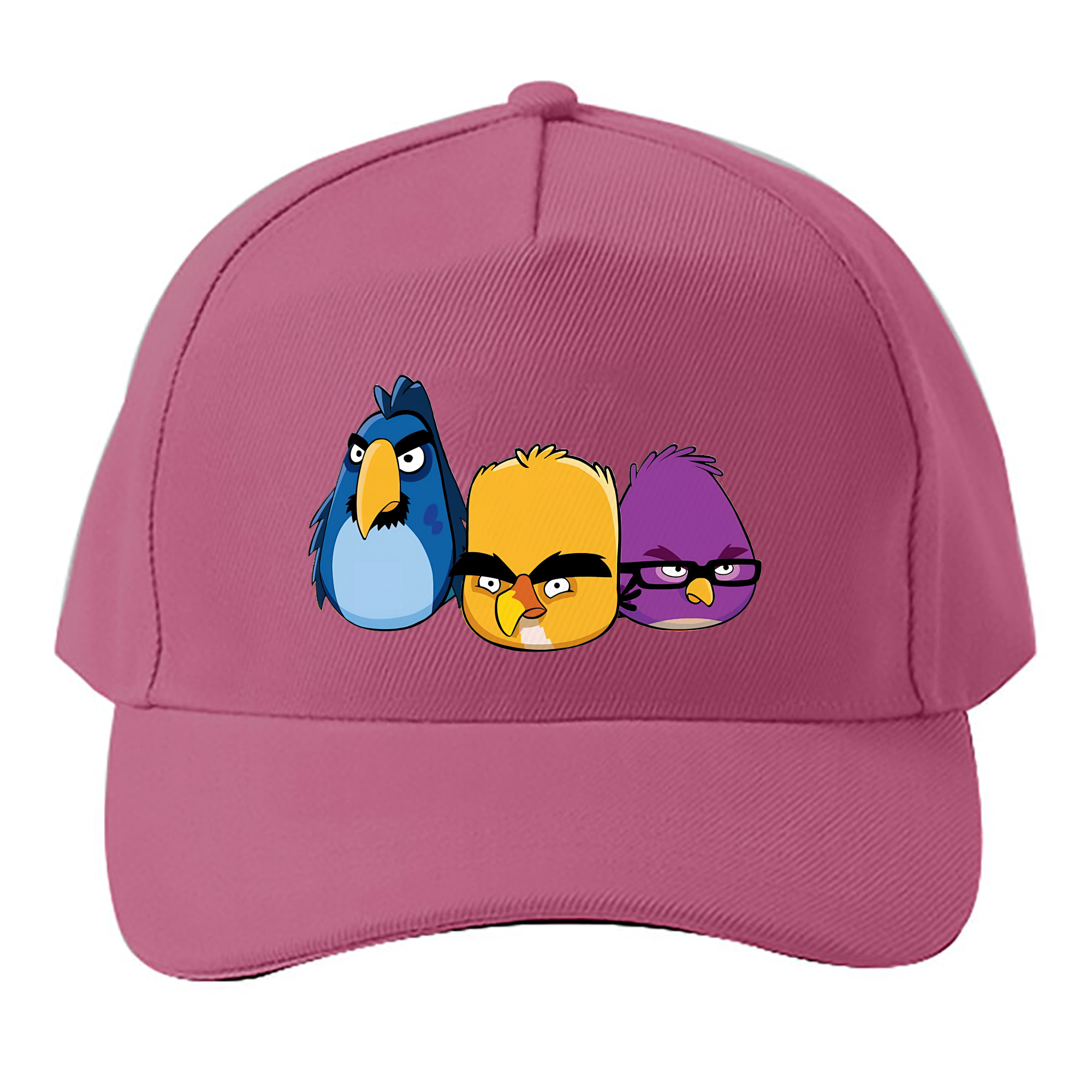 （画像用） Angry Birds アングリーバード ベースボールキャップ 綿100％ 男女兼用 帽子 スポーツ